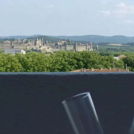 Apartamento Vue Imprenable Sur La Cite Medievale : 6 Couchages. Carcasona